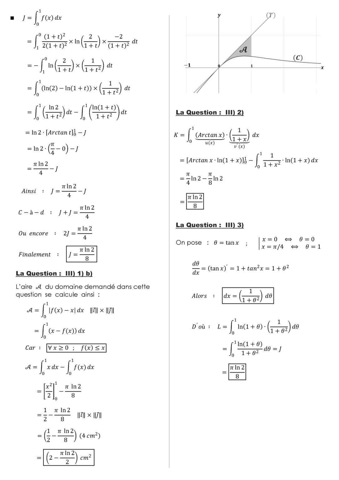 Examen National Math Bac 2 science physique 2021 Math math bac2 bac 2 math Sp Examen National math science physique fonction complexes suite numérique équation différentielle