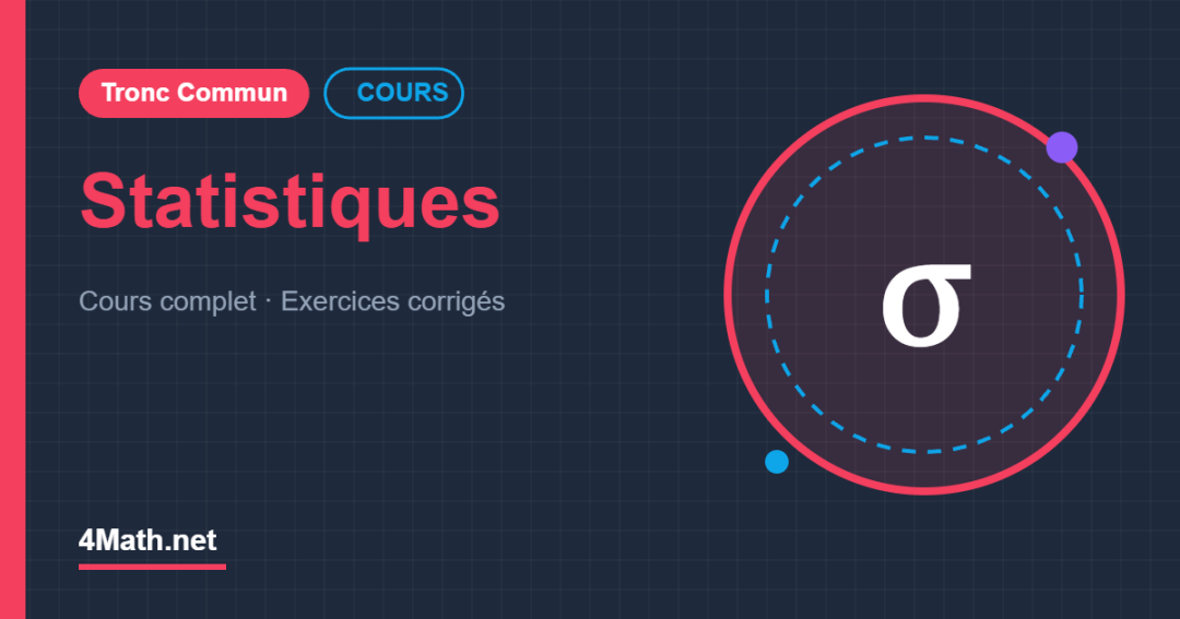 Cours Statistiques Tronc Commun